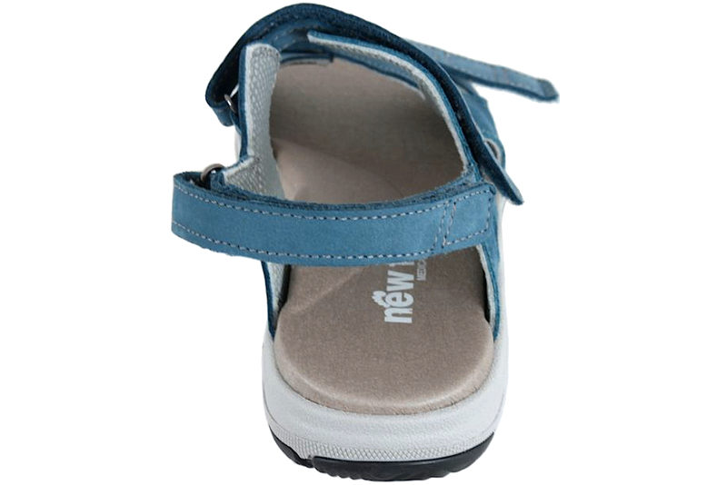 NEW FEET SANDAL I JEANSBLÅ NUBUCK