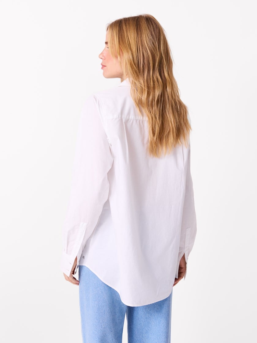 Dora skjorte Bright White