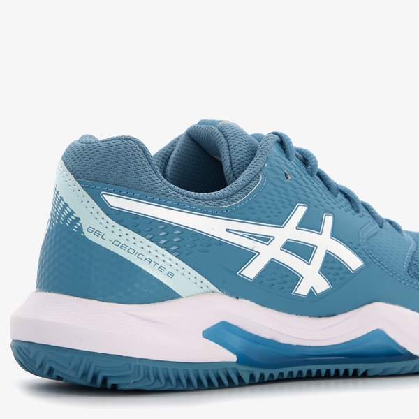 Asics Gel delicate 8 dames tennisschoenen blauw