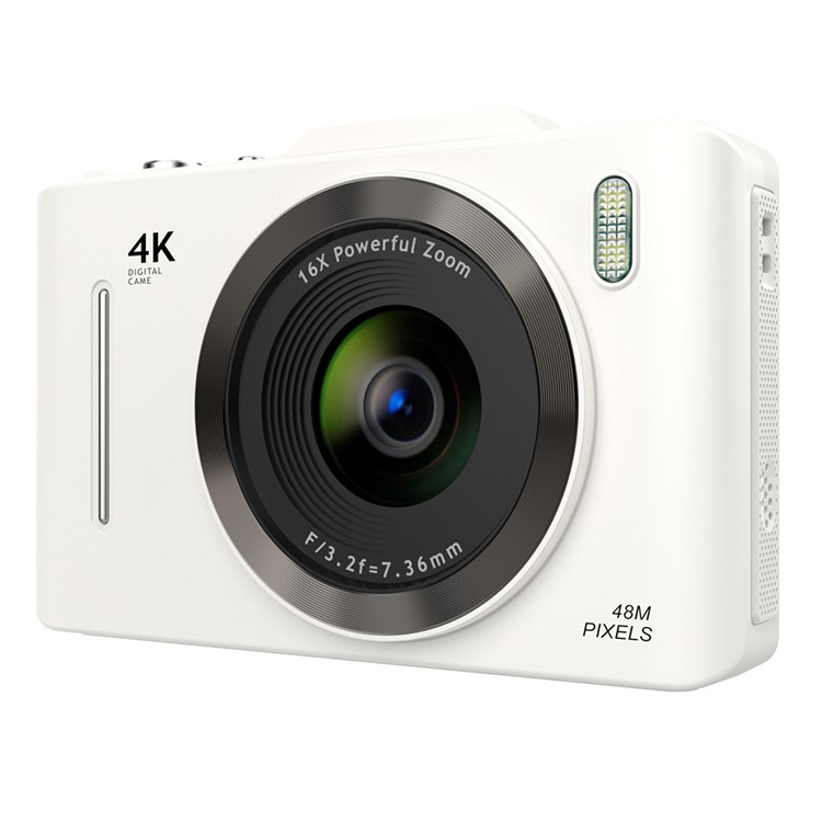 48MP 4K Kamera Fotoapparat Digitalkamera 16-fach Digital Zoom LED Licht 2.8