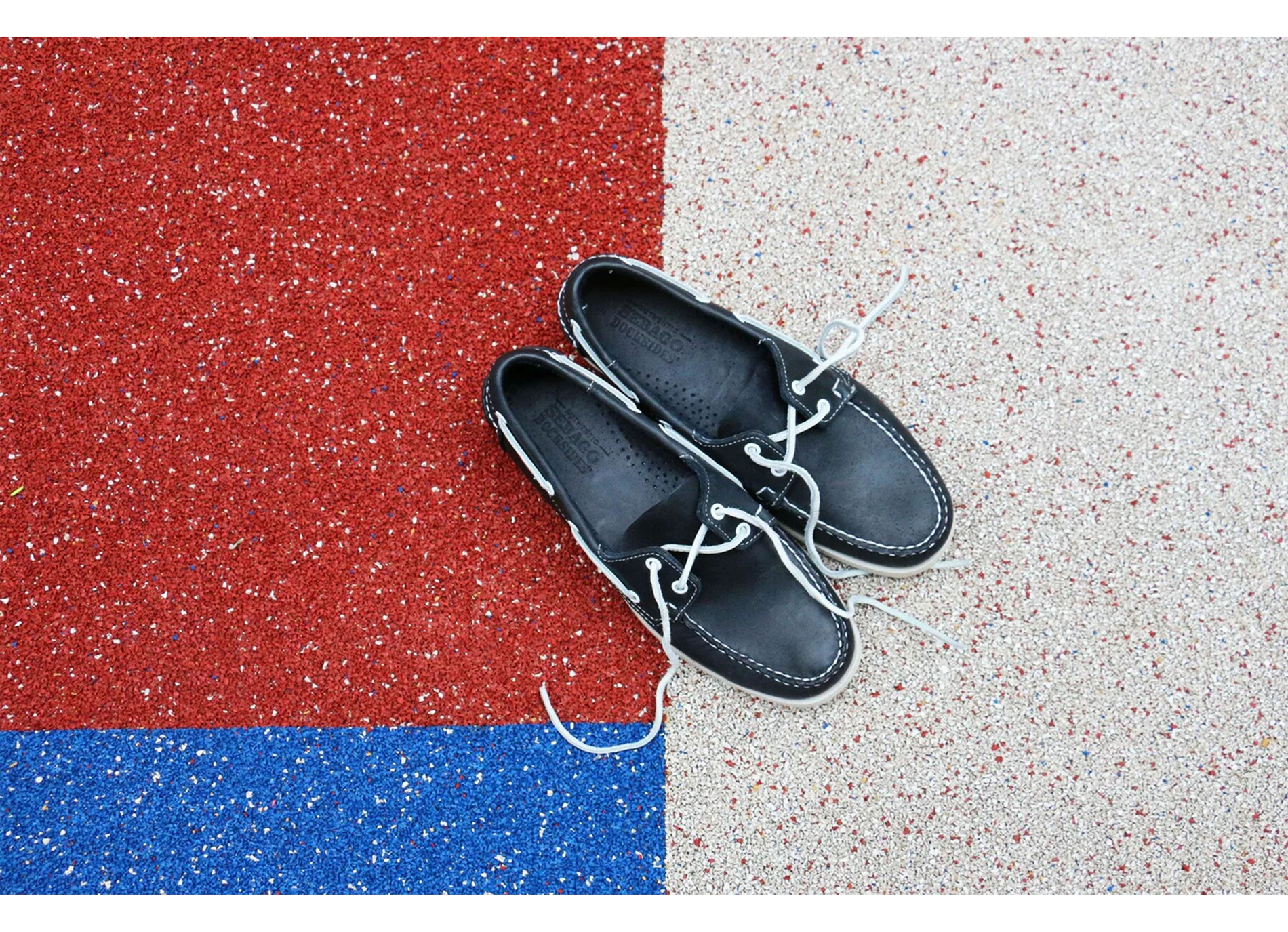 Docksides marine blanc
