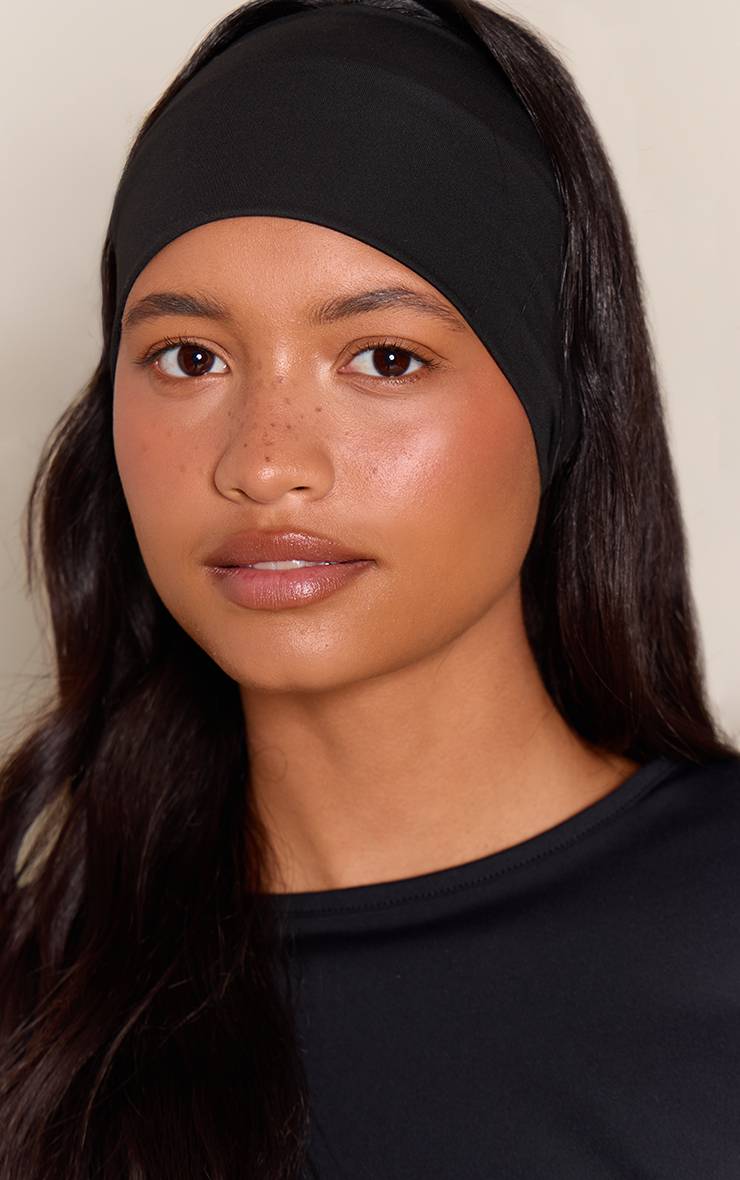 Noir Bandeau Jersey Extra Large