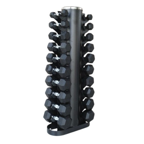 HEUBOZEN Pack Haltères Hexagonaux 1 à 10 kg et Rack