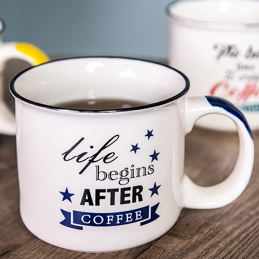 Mug Zinc 35 cl (lot de 3) Trend'up