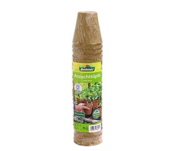 Dehner Anzuchttöpfe für Pflanzen, 6 cm, 24
