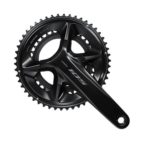 SHIMANO 105 R7100 Kurbel 12fach, schwarz  5034 Z.  172.5mm