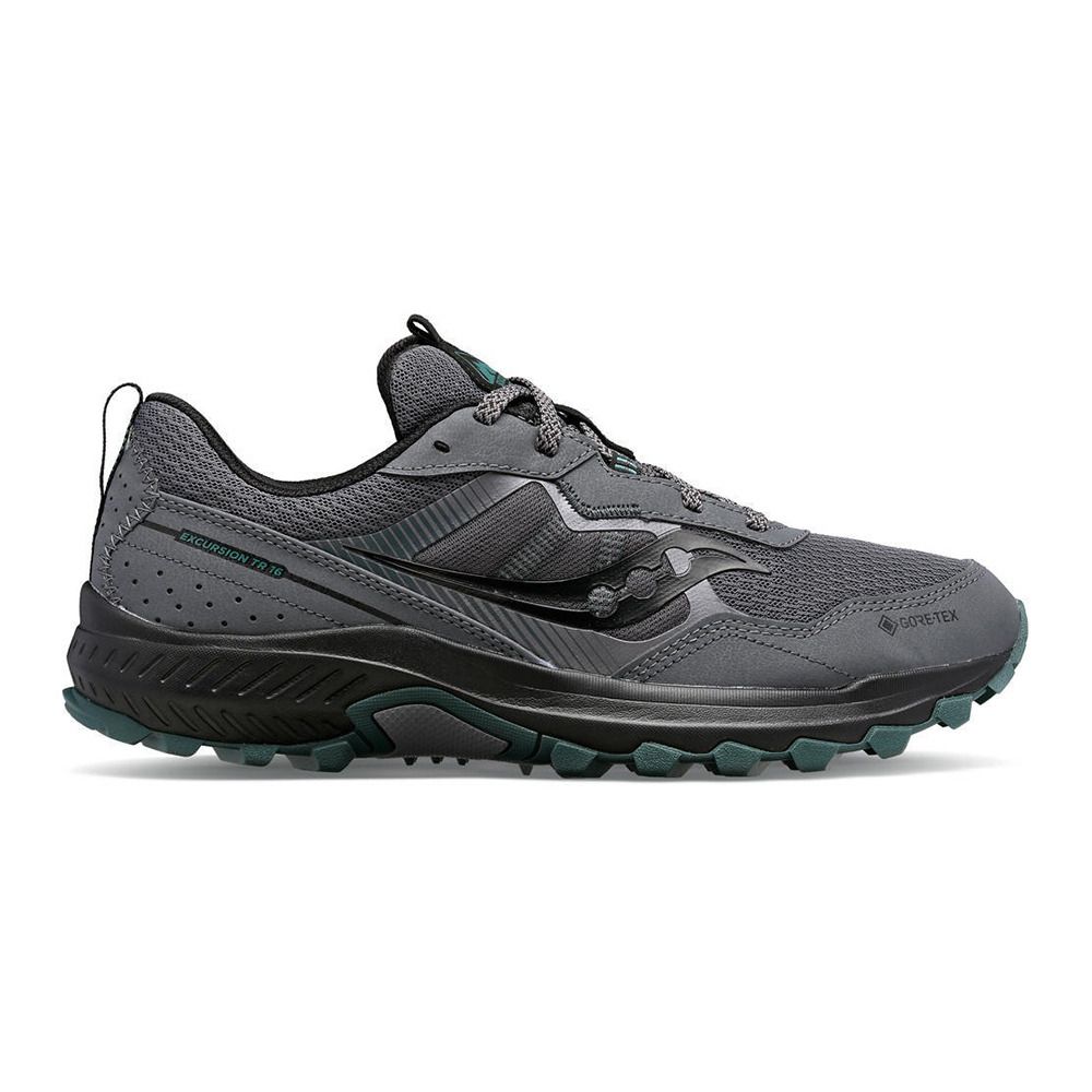 Saucony EXCURSION TR16 GTX - Chaussures trail Homme shadow/forest
