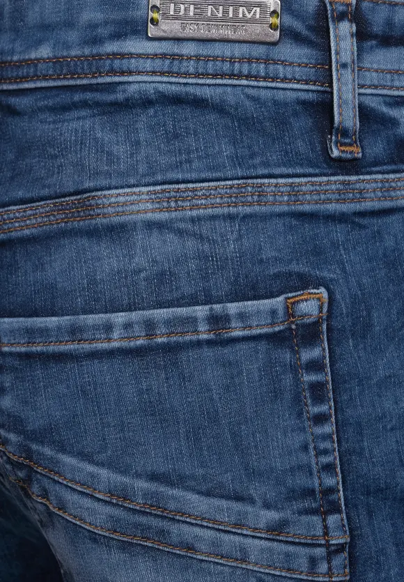 Regular Fit Jeans - dark indigo authentic wash