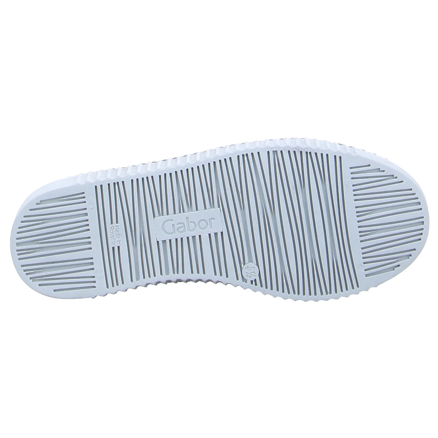 GABOR Sneaker Blau Leder