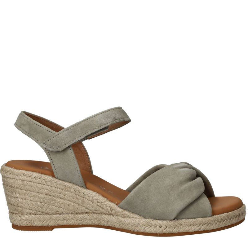 Gabor Espadrilles Grijs Dames
