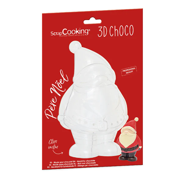 Moule 3D chocolat Père Noël Scrapcooking