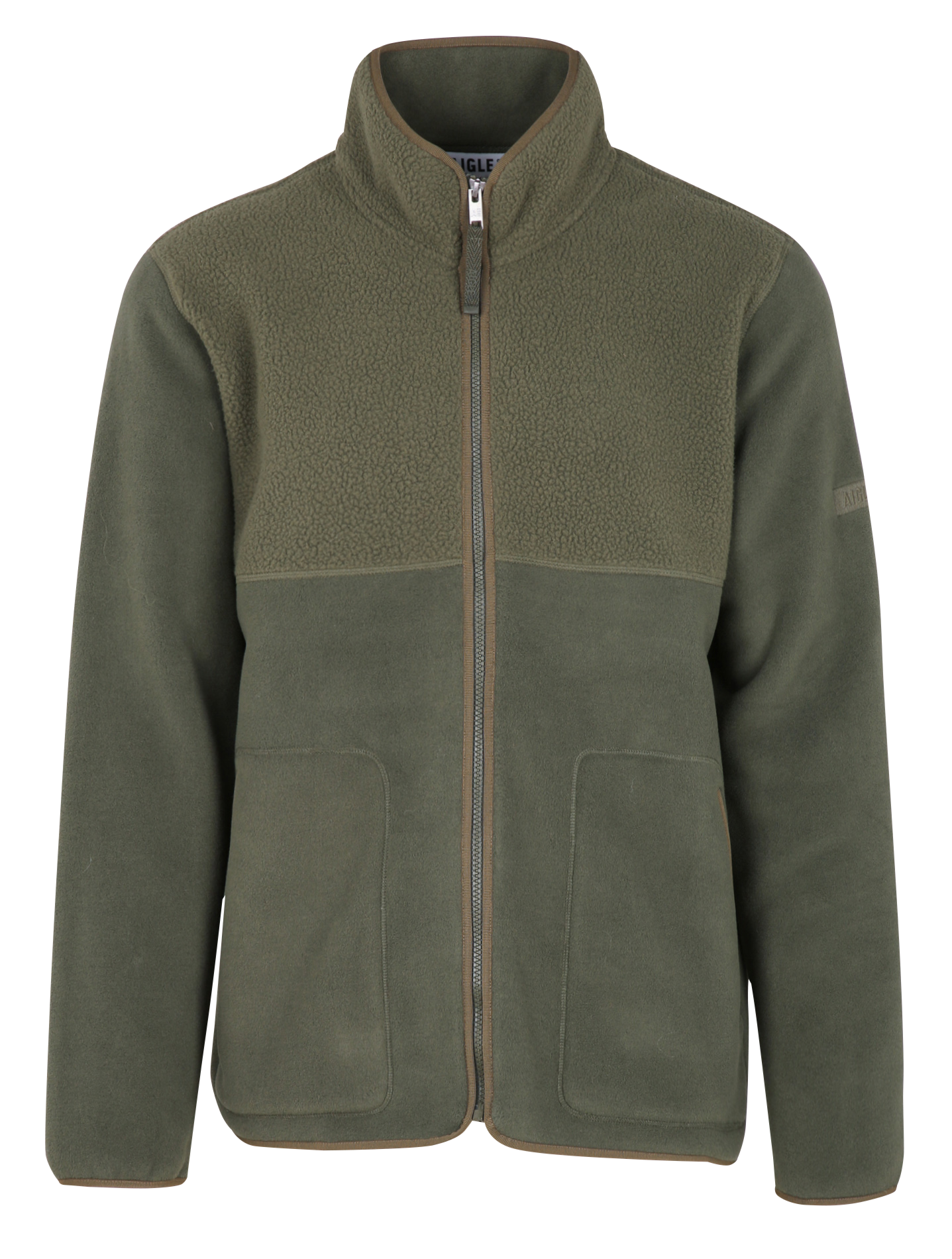 Polaire col montant | Kaki