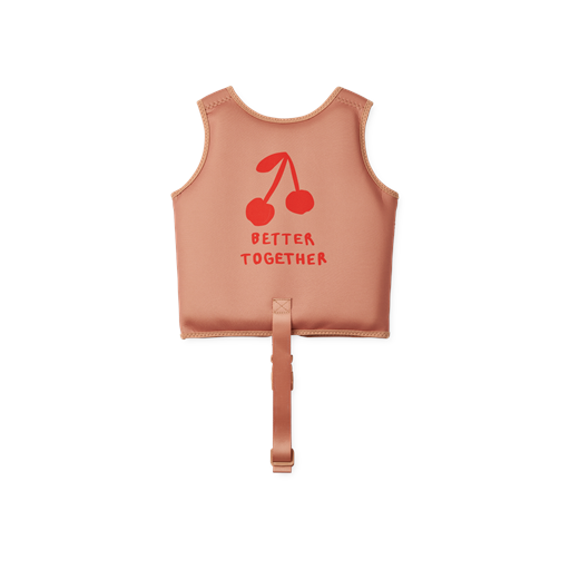 Liewood Dove Badevest, Better Together/Tuscany Rose, 11-15 kg