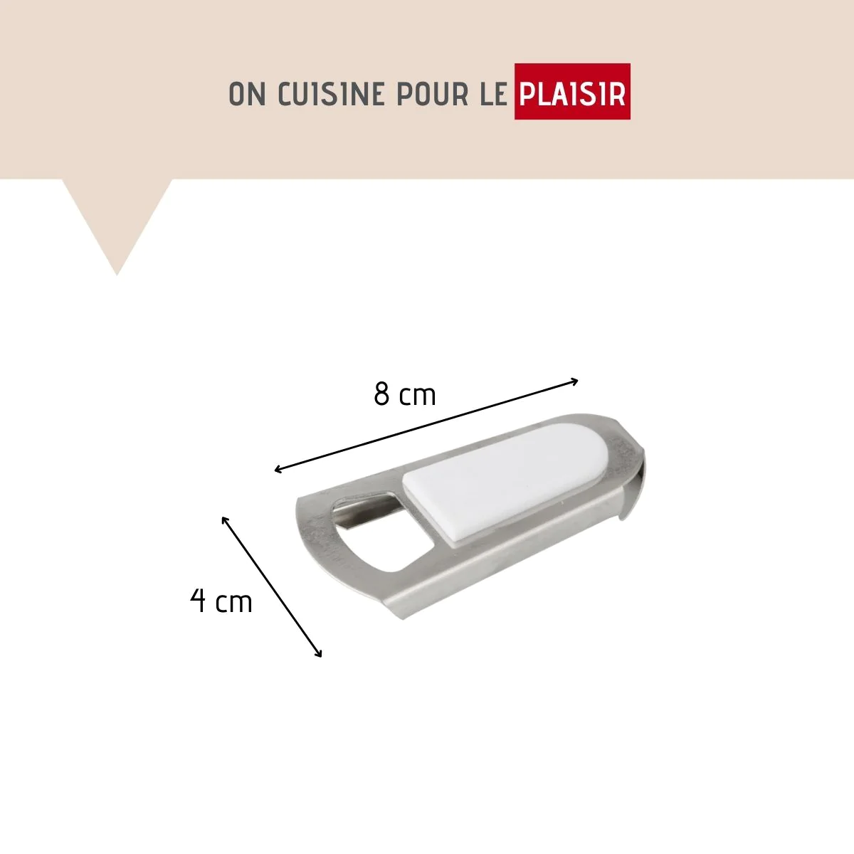 Décapsuleur et rebouche bouteille 2 en 1 Basic Fackelmann