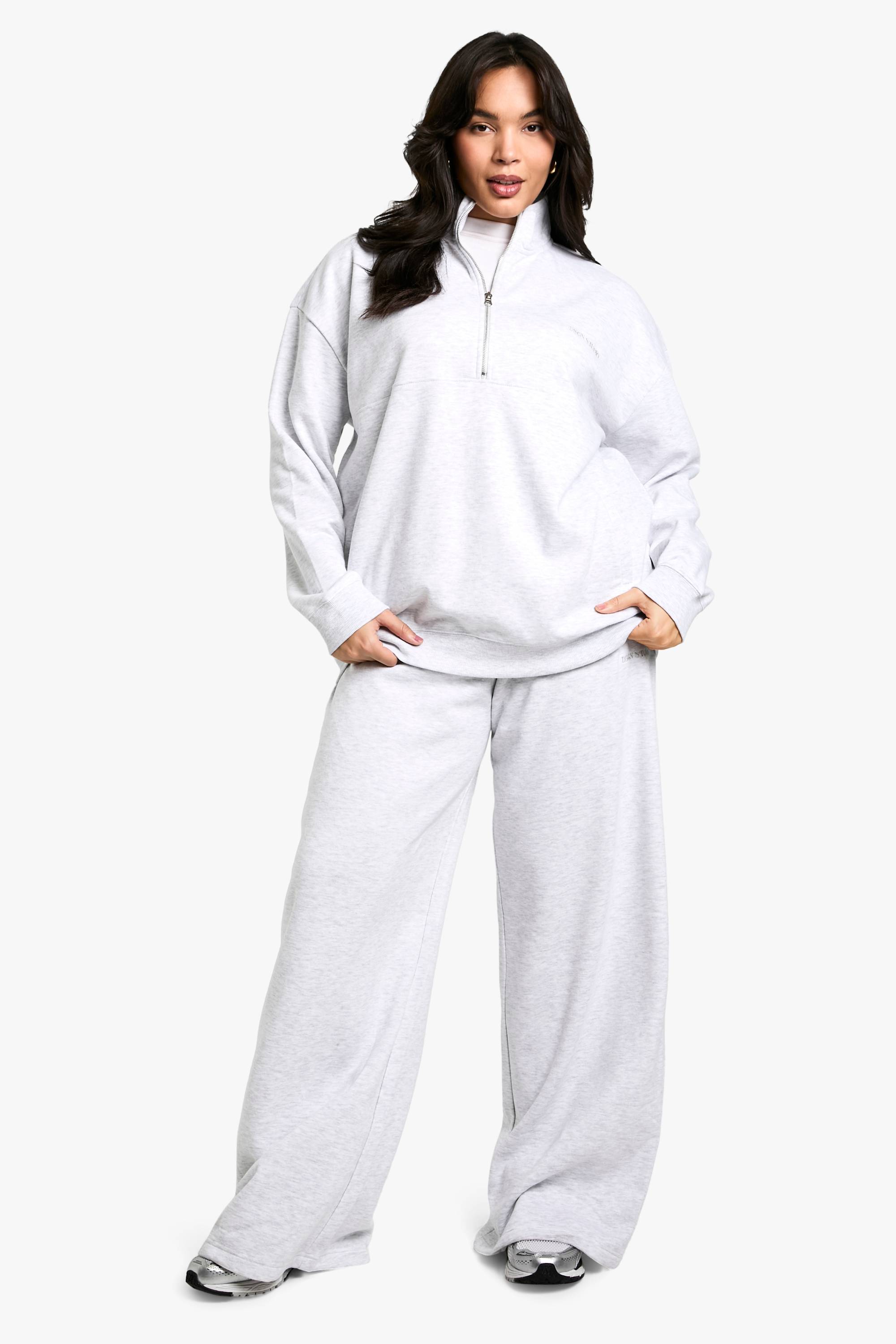 Plus Jogger à jambe large brodé DSGN Studio