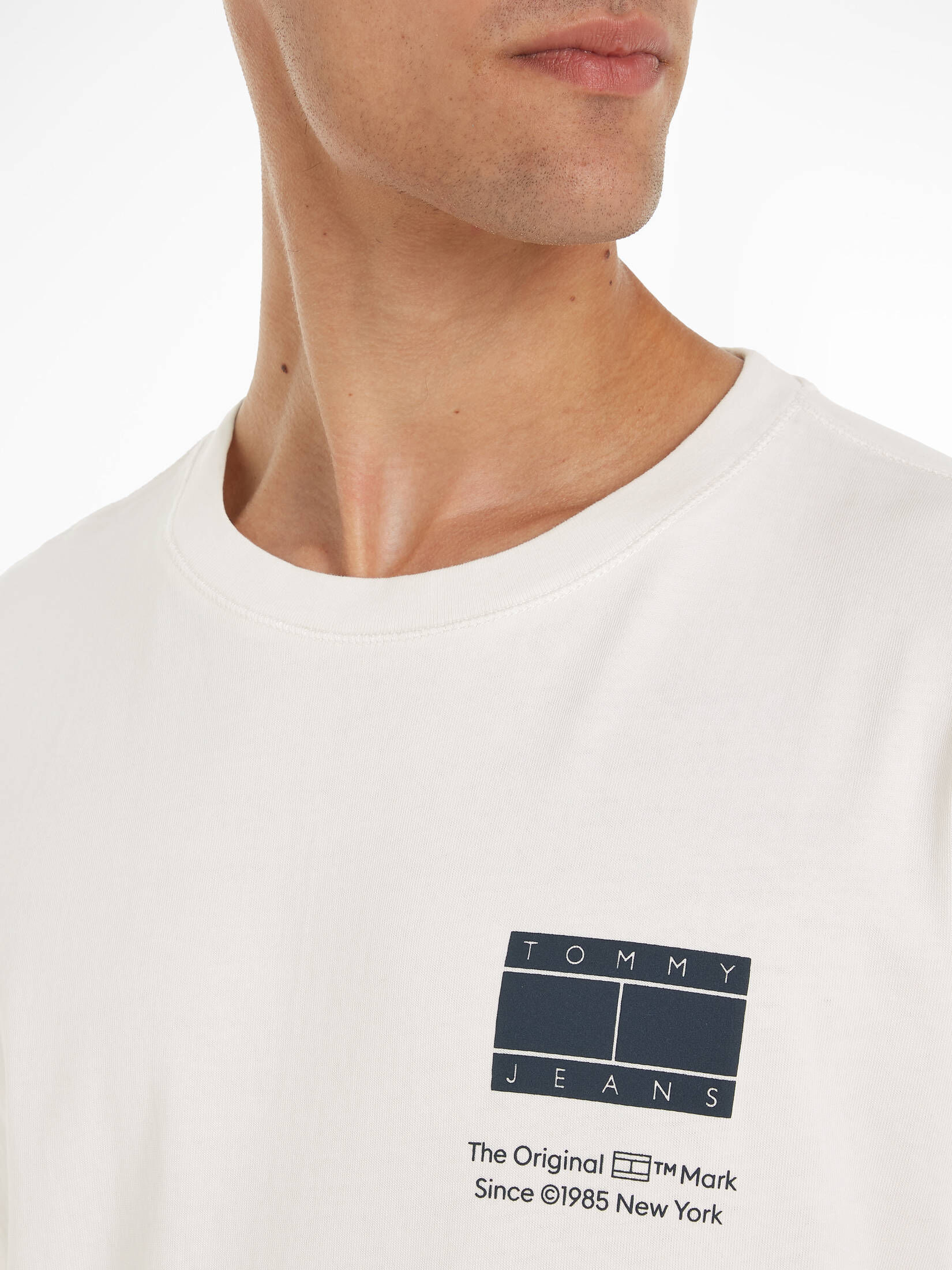 Tommy Jeans| Herren T-Shirt TJM REG ESSENTIAL CB FLAG TEE