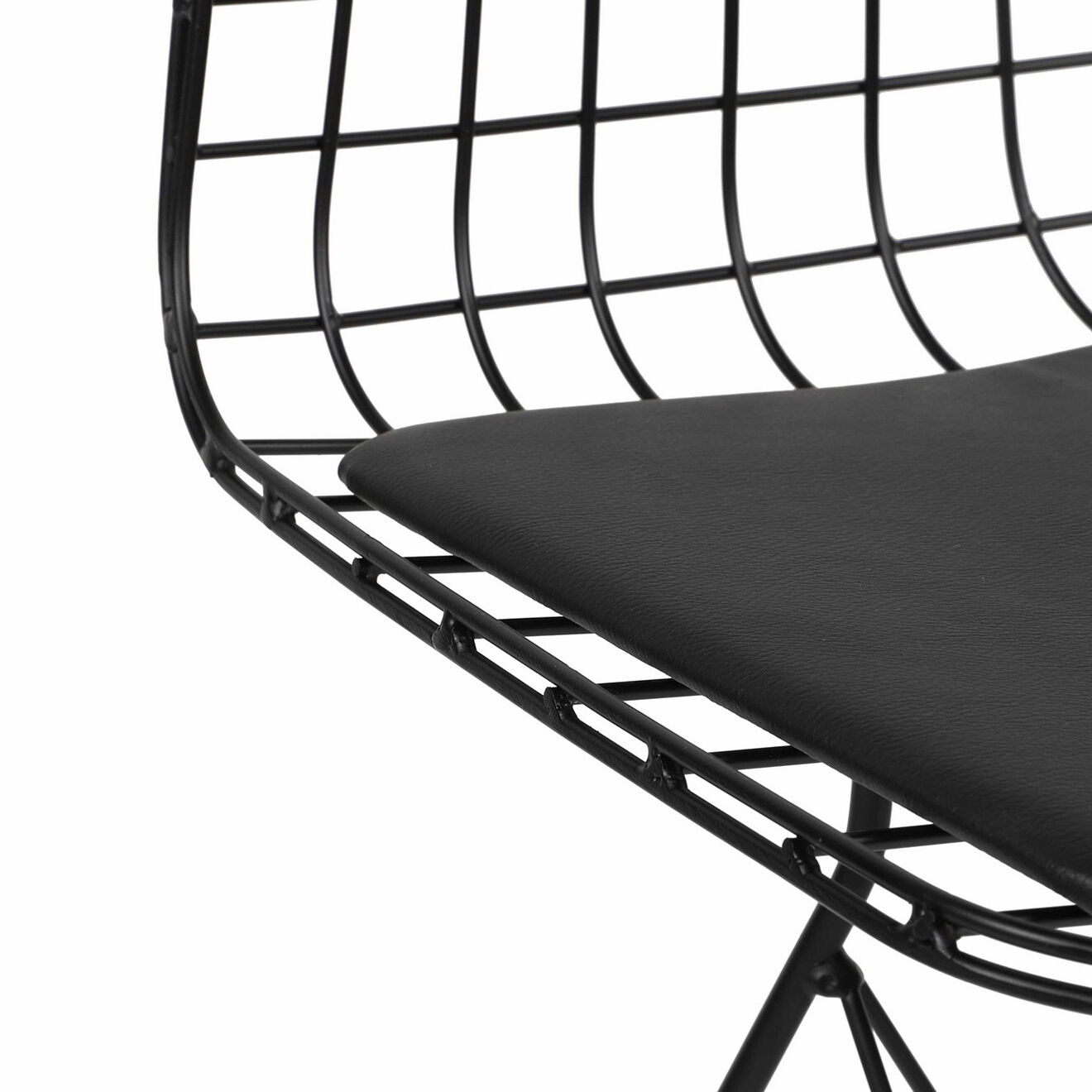 Homitis 2 Chaises Li noires - 53x80x51 cm