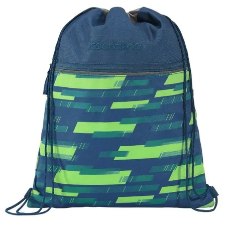 Coocazoo Turnbeutel, Lime Stripe