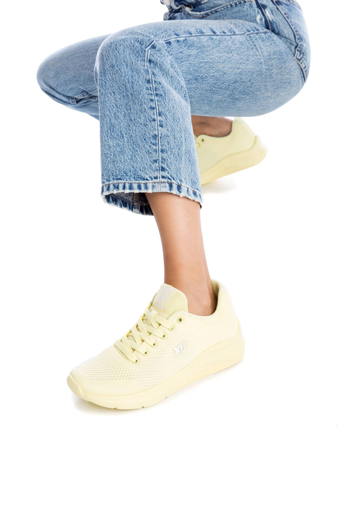 Sapato feminino, Xti - amarelo