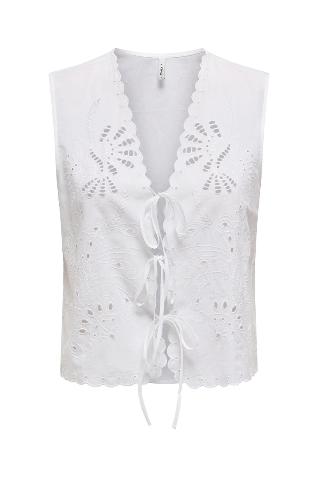 Only Onllou Life Emb S/L Tie Vest