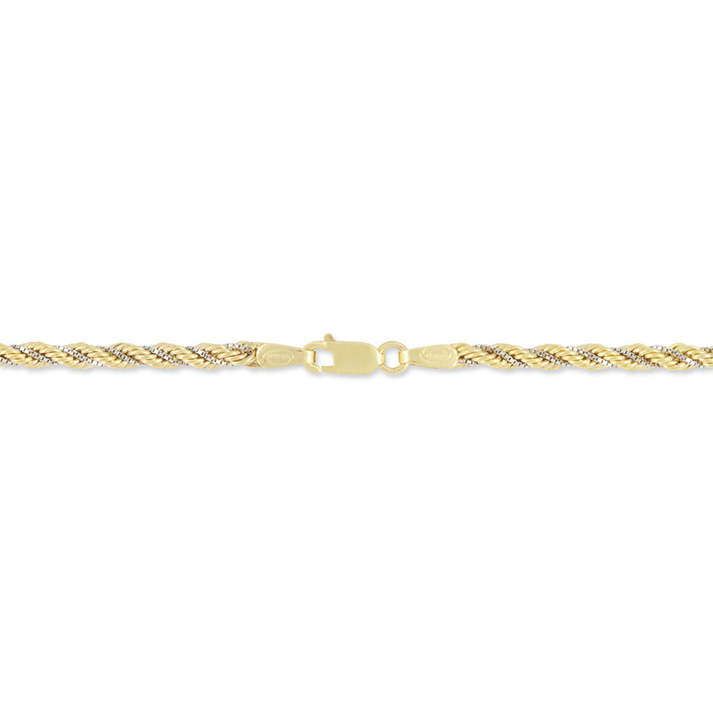 Bracelet Jerry Maille Corde Et Venitienne Or Bicolore