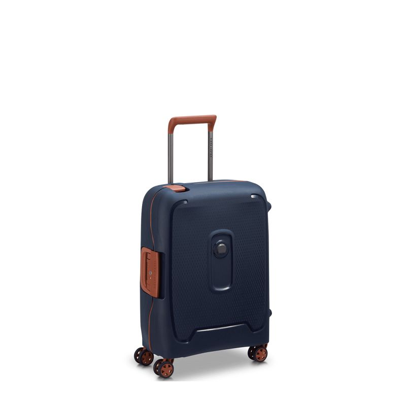 Valise cabine rigide Moncey Slim 55 cm Bleu Encre