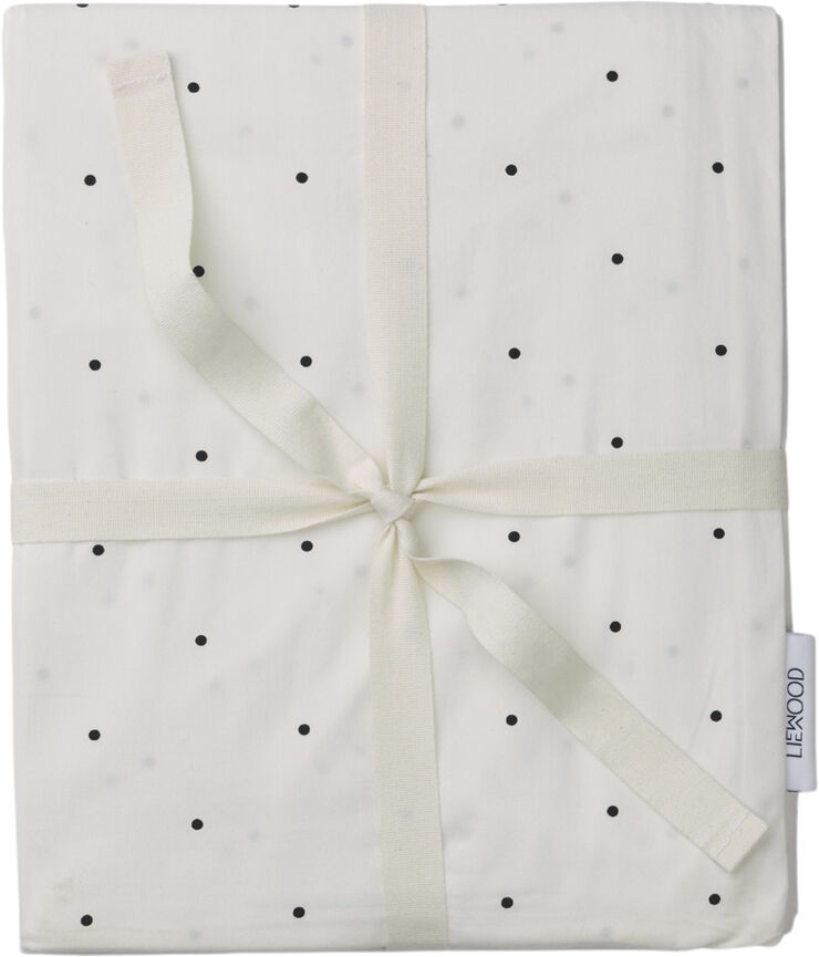 Liewood Ingeborg junior bedding print Classic dot creme de la creme