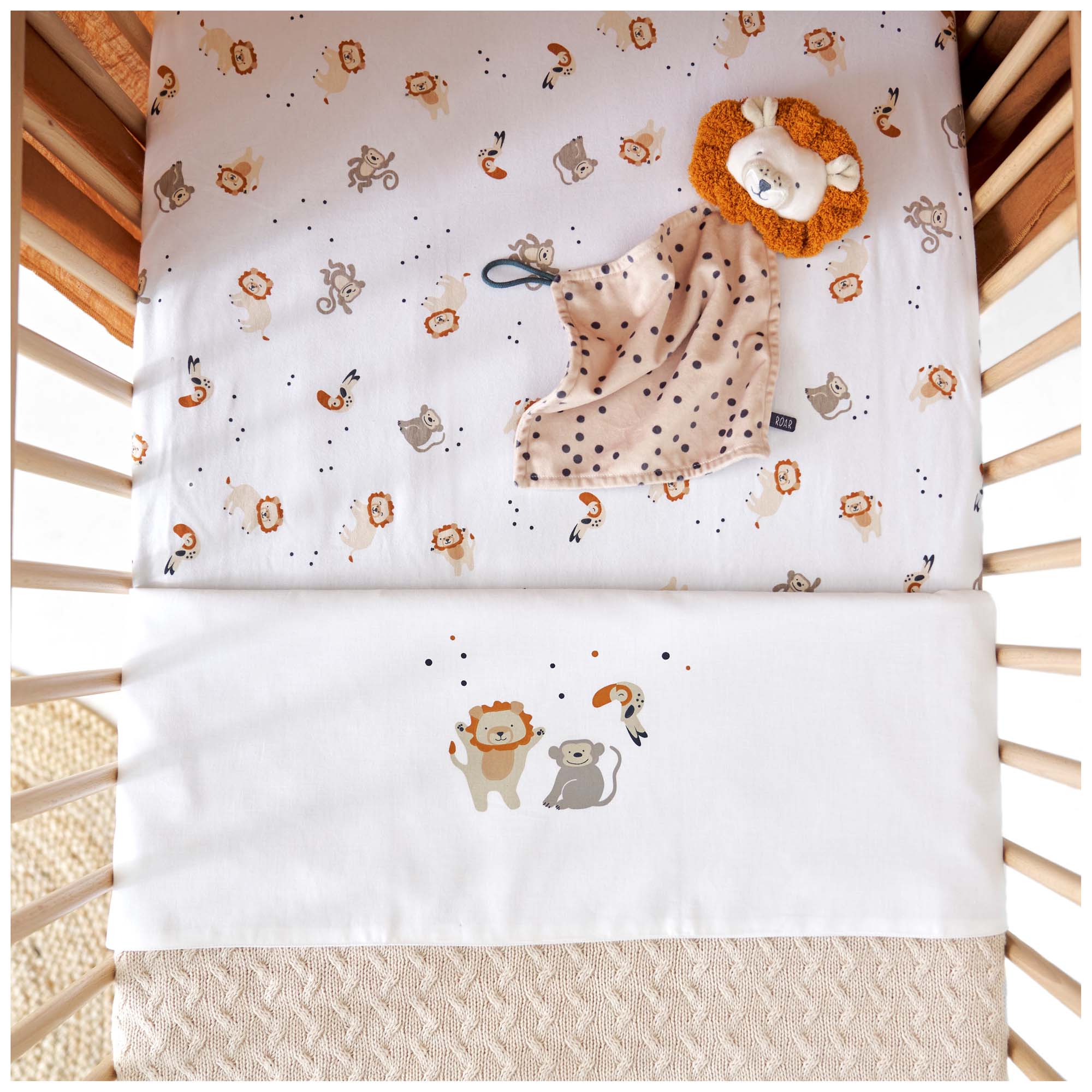 Prenatal ledikantdeken beige