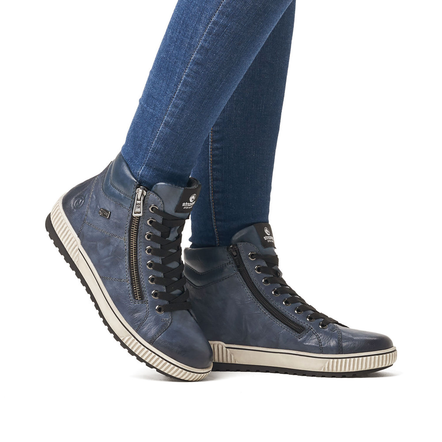 Remonte Damen Kurzstiefelette aus Glattleder