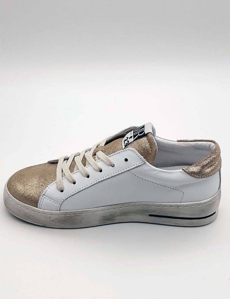 SEMERDJIAN BASKET CATRI BASSE WHITE/GOLD 4913