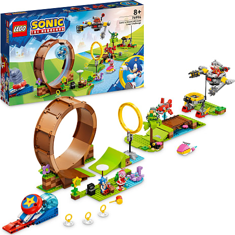 LEGO® Sonic the Hedgehog™ Sonics Green Hill Zone loop-udfordring 76994