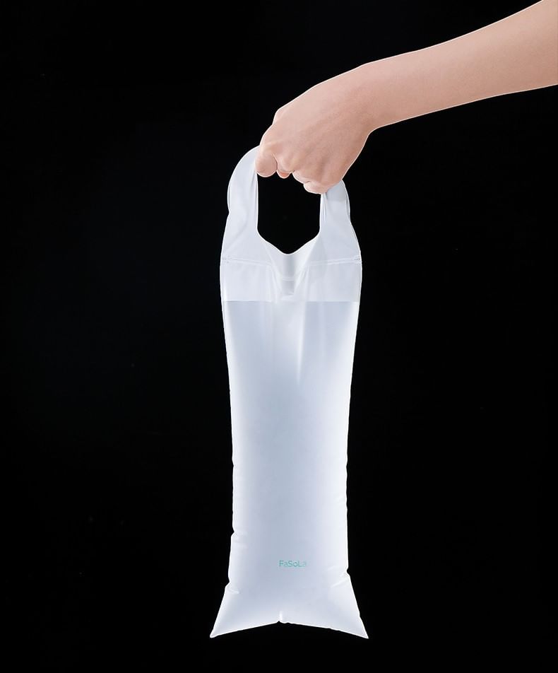 Caraboomie - 10-delige wegwerpbare compacte paraplu-tas van plastic