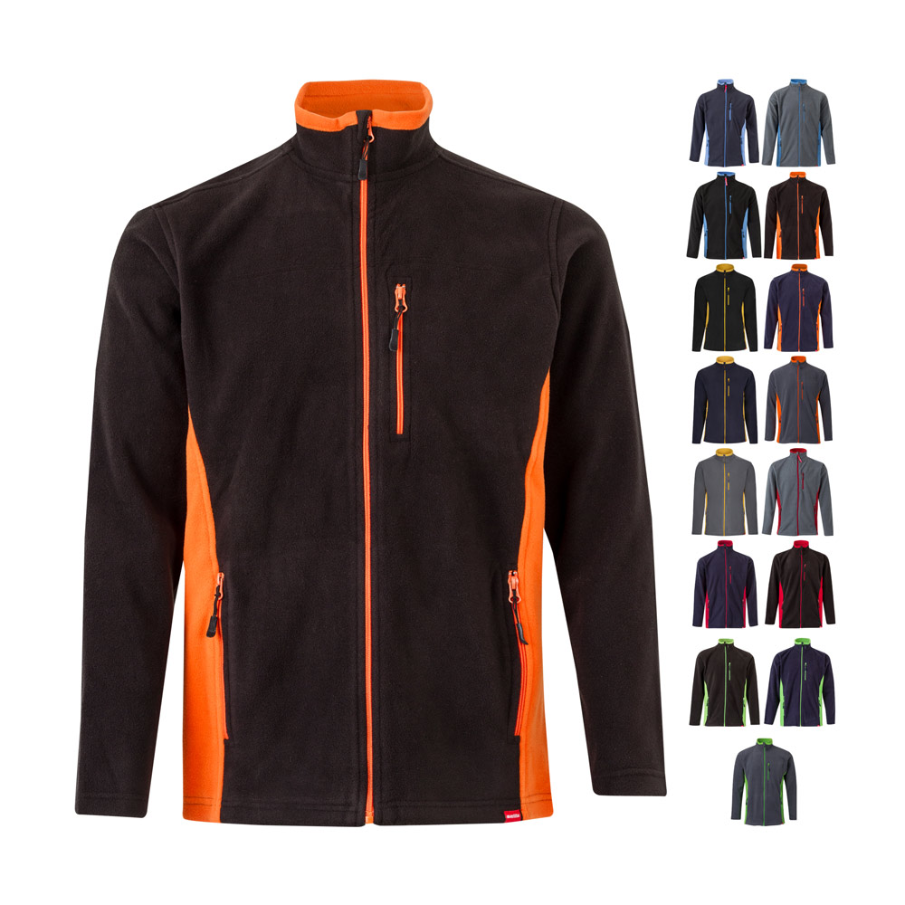 Velilla 36079 - Veste polaire bicolore (220g/m²) en polyester (100%)