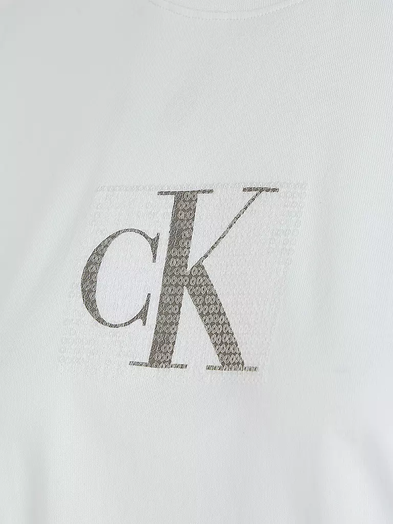 CALVIN KLEIN JEANS T-Shirt weiss