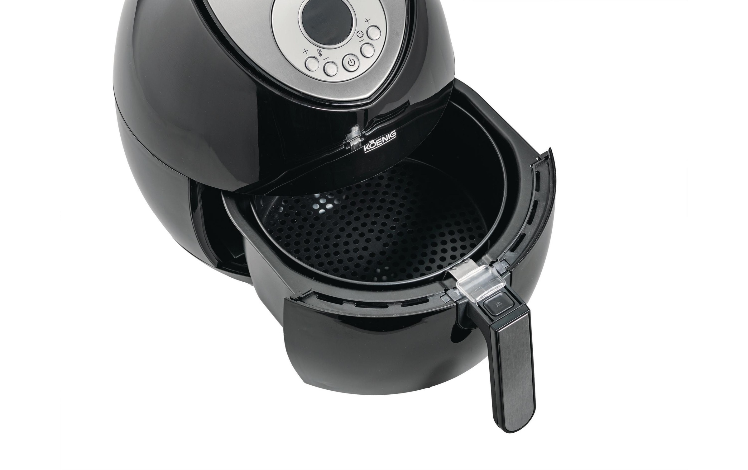 KOENIG Heissluftfritteuse »Quick Pure 3 1 kg« 1500 W Fassungsvermögen 3,2 l