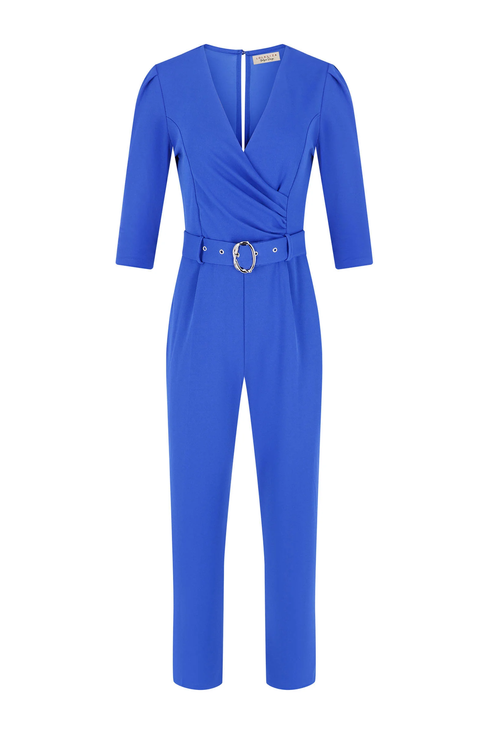 LOLALIZA jumpsuit cobalt blauw