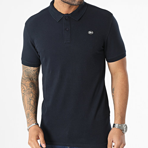 Polo Manches Courtes 945 Bleu Marine