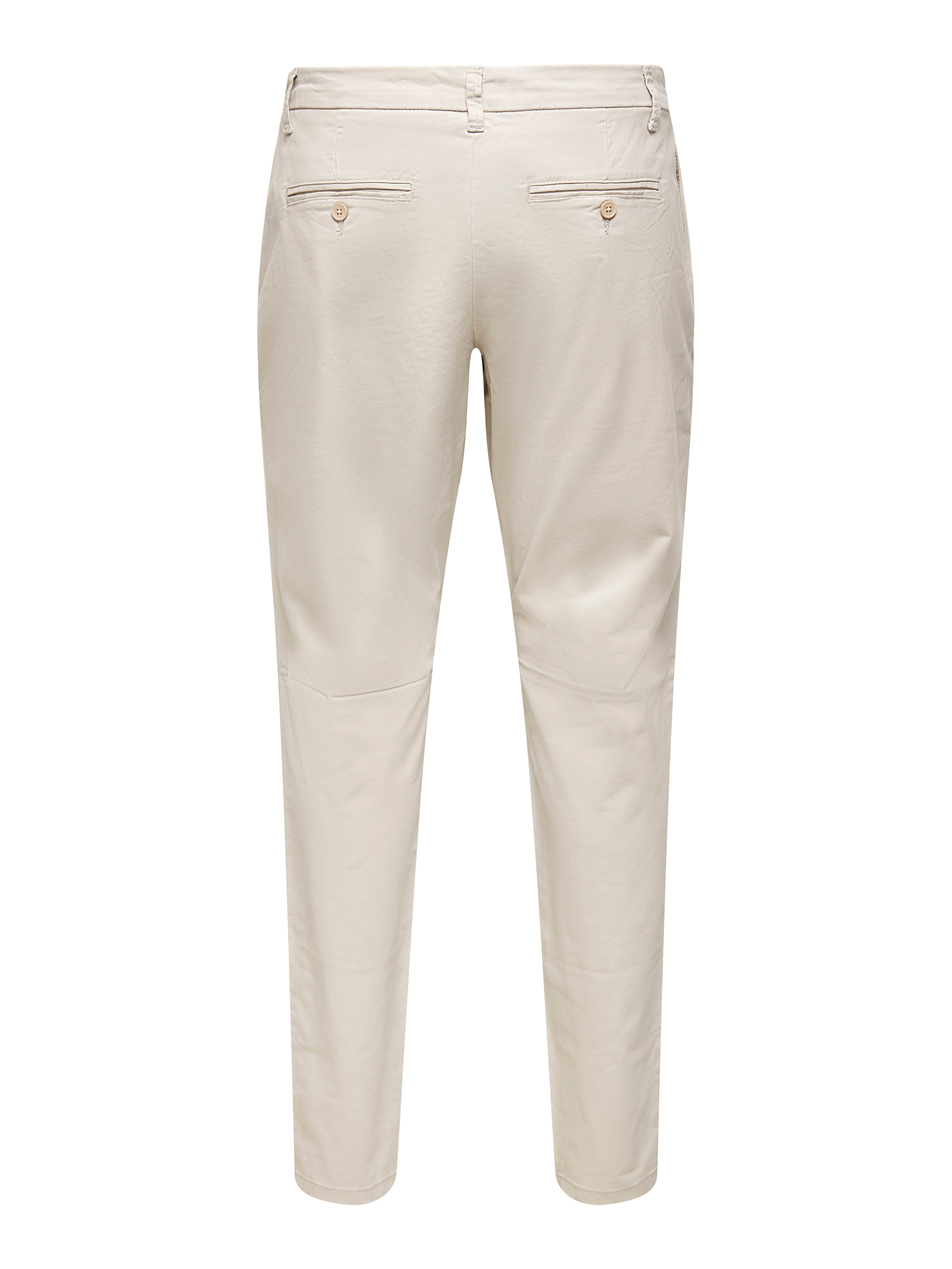 ONSCAM Verjüngt Chino Hose Silver Lining