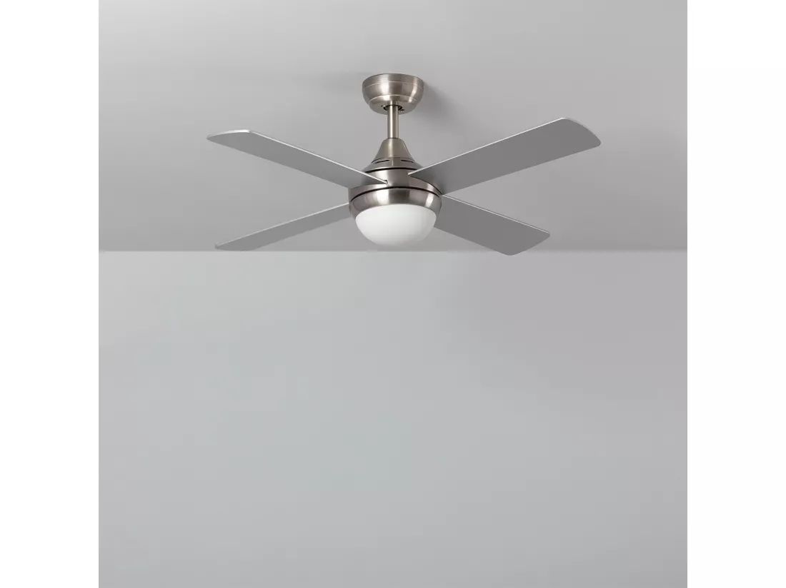 Ventilateur de Plafond Navy Niquel 110cm WiFi Nickel
