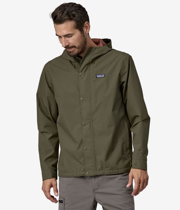 Patagonia Jackson Glacier Rain Jacke (basin green)