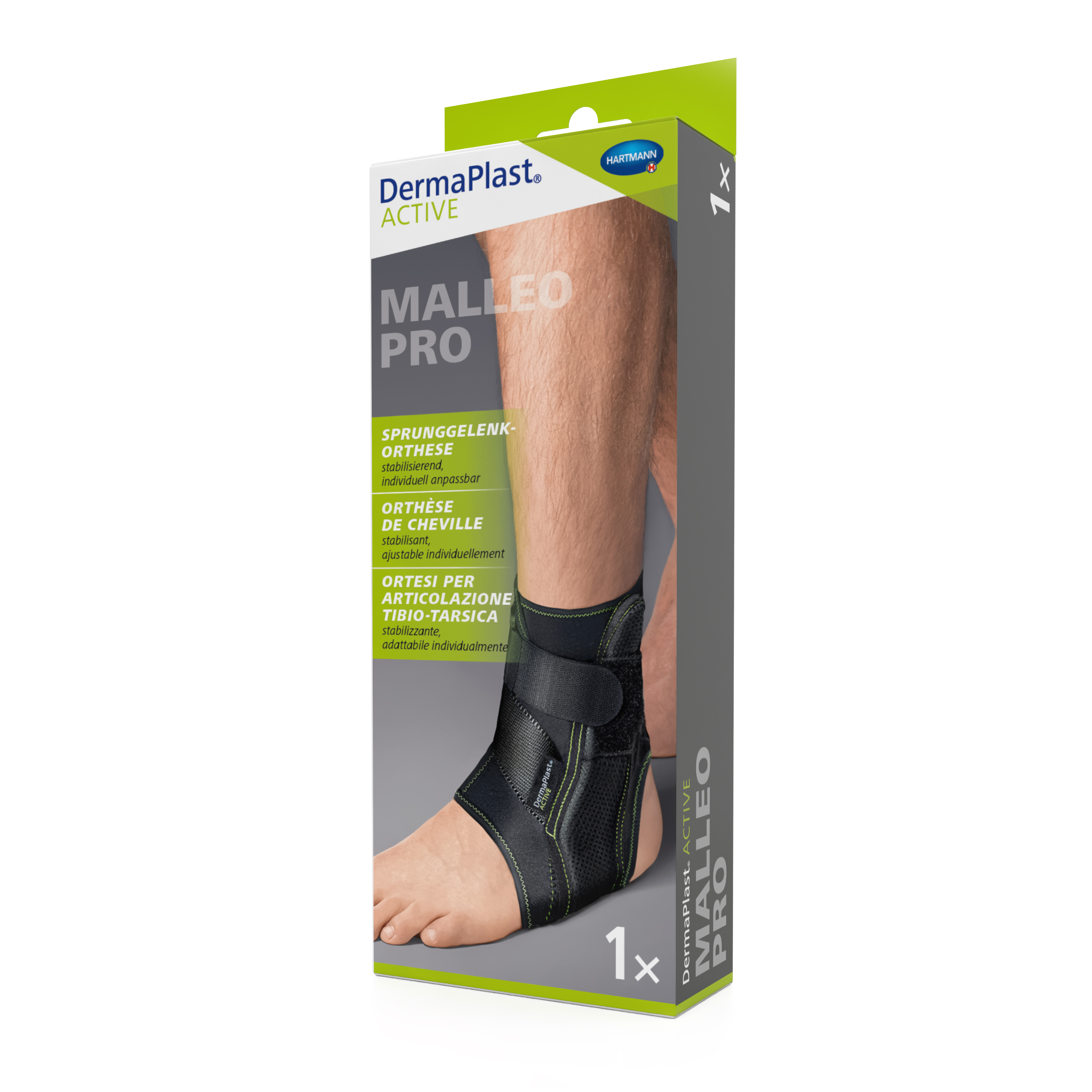 DERMAPLAST Active Malleo Pro 36-40 right 1 Stk
