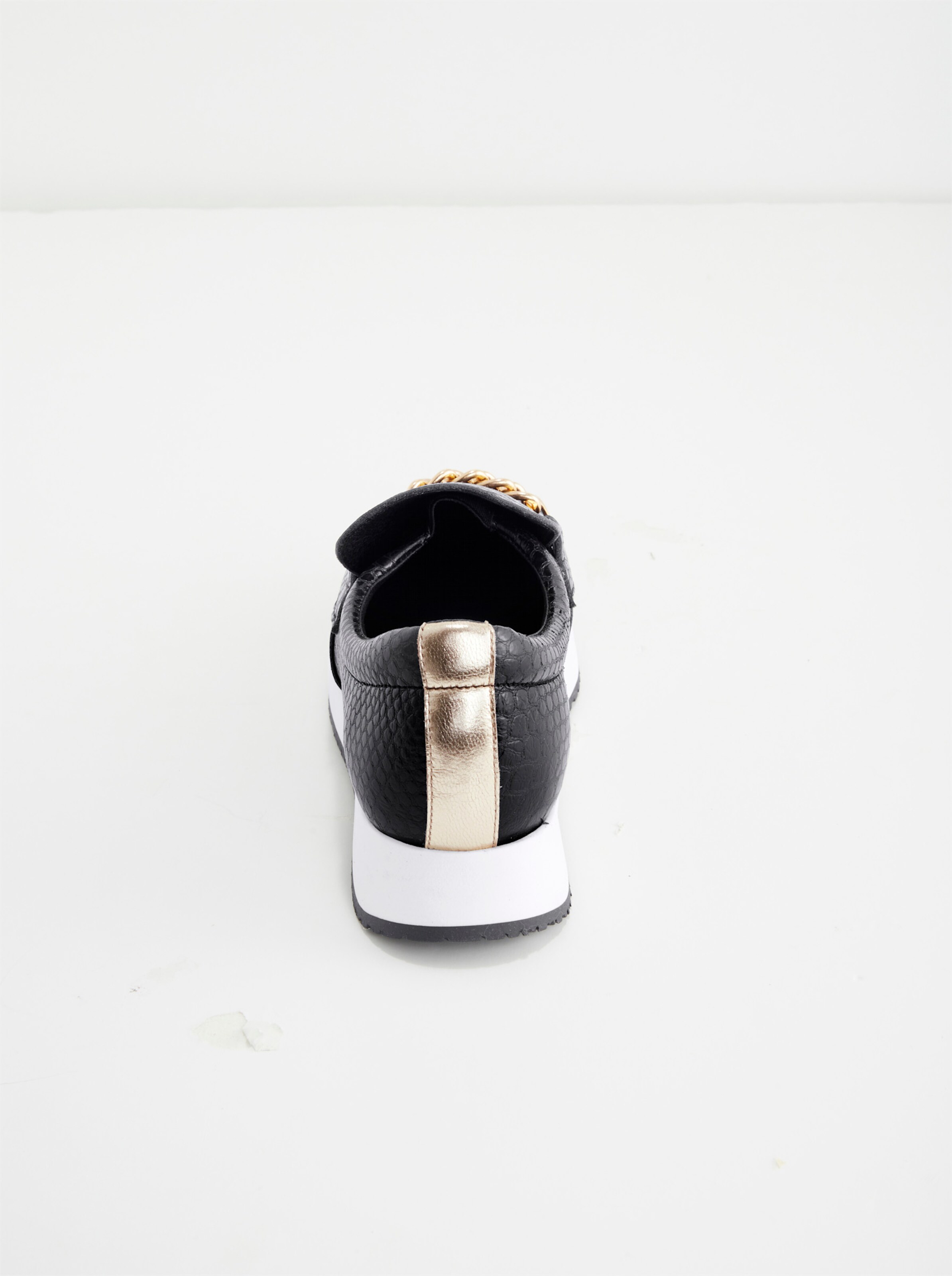 heine Slipper in schwarz