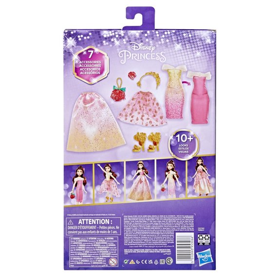 Poupée  Princesses : Belle multi-tenues
