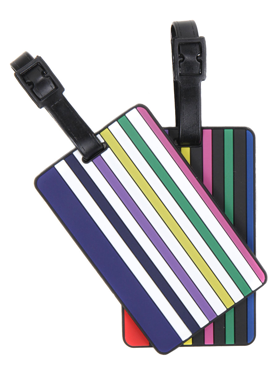 Set de 2 porte-adresses Snowball Stripes