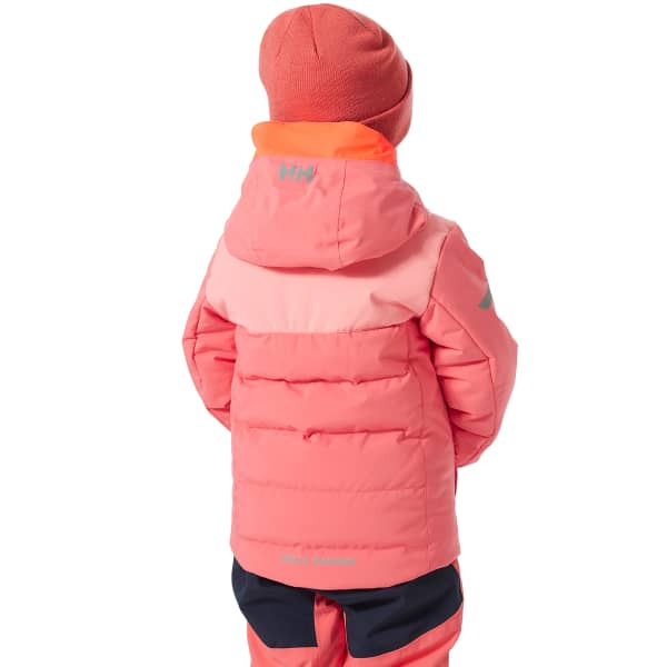 Veste de ski HELLY HANSEN K VERTICAL INS JACKET SUNSET PINK