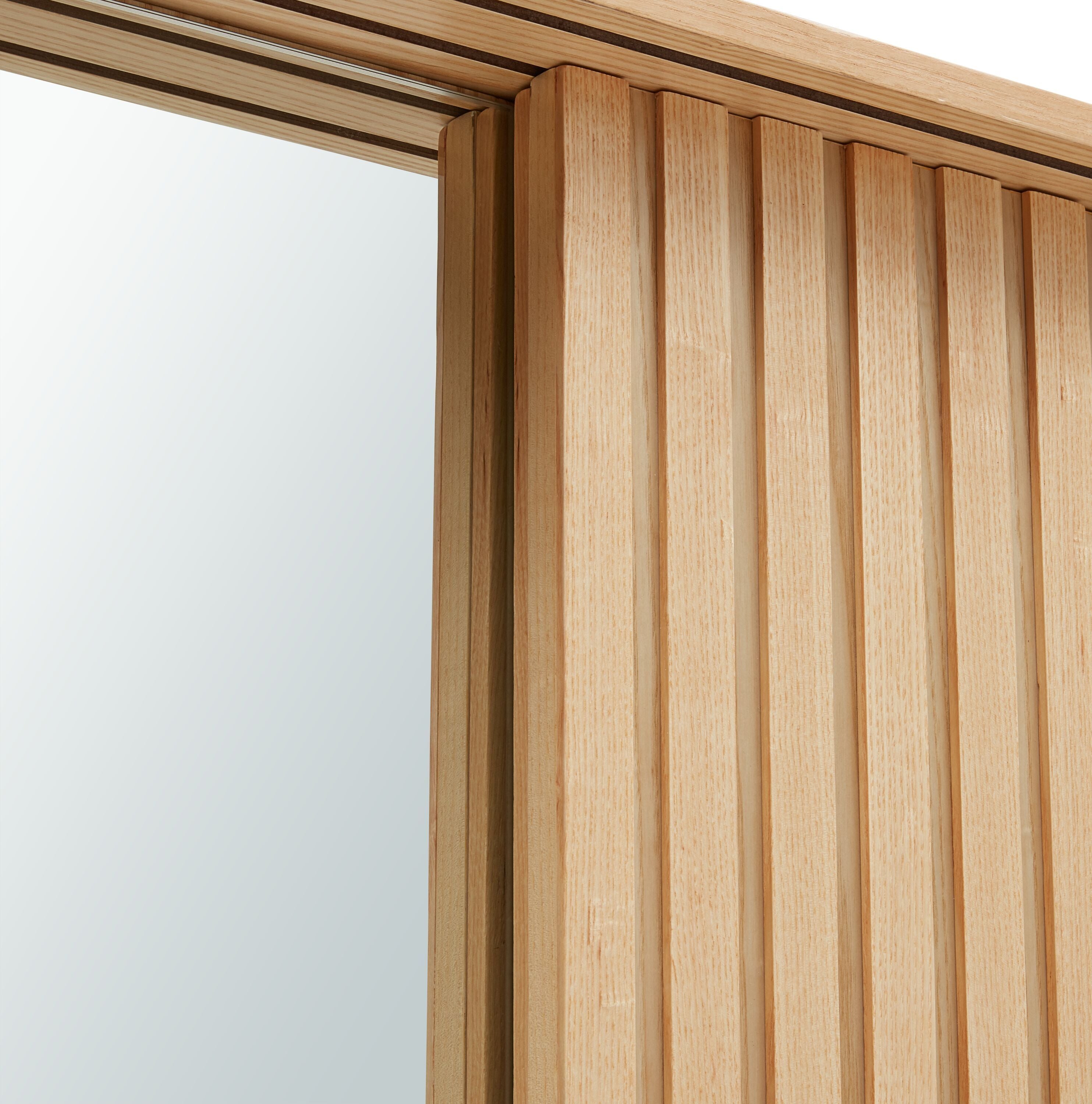 FRANCOISE Schrank - Esche / B: 135.0 cm x T: 55.0 cm x H: 180.0 cm