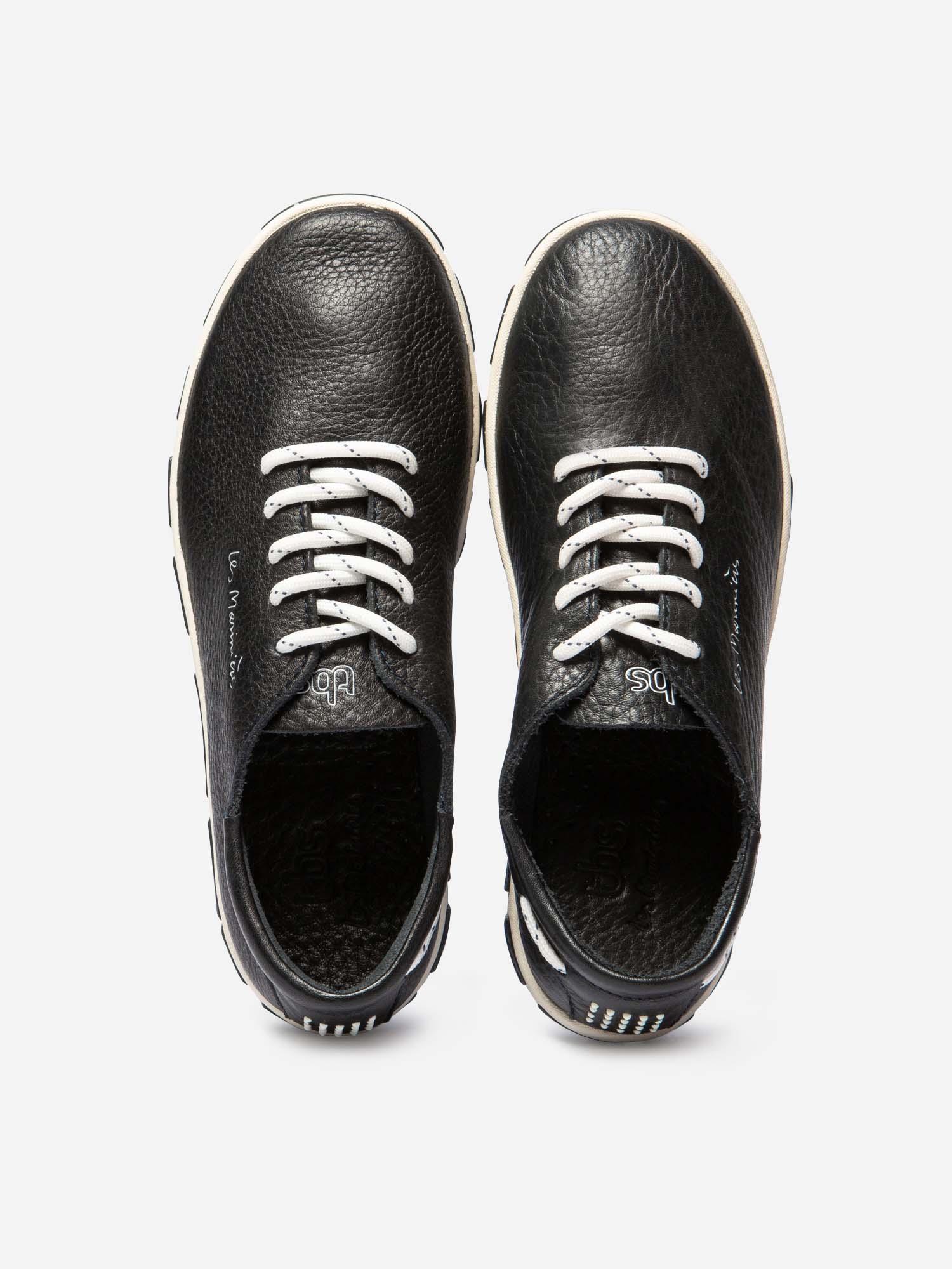 Tennis Femme Confort Cuir Marine