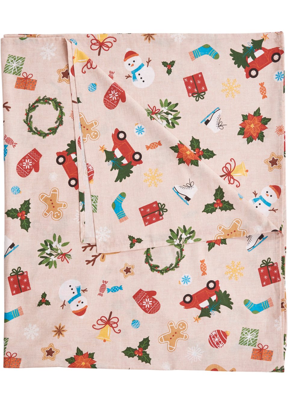 Dessus de lit avec motifs de Noël