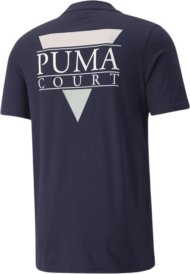 Puma tennis club graphic tee Peacoat