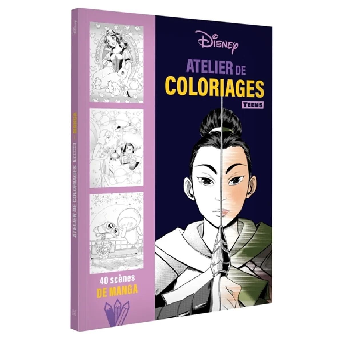 DISNEY TEENS : Atelier de coloriages : Manga